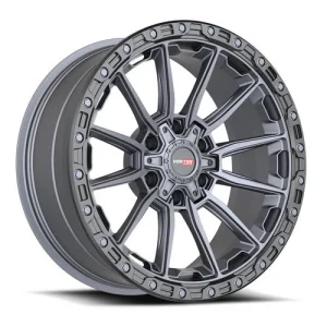 Vortek Offroad – VRT-601 SPARTAN – Grey – 17″x9″ 0mm – All weather Wheels – 601179570MTB